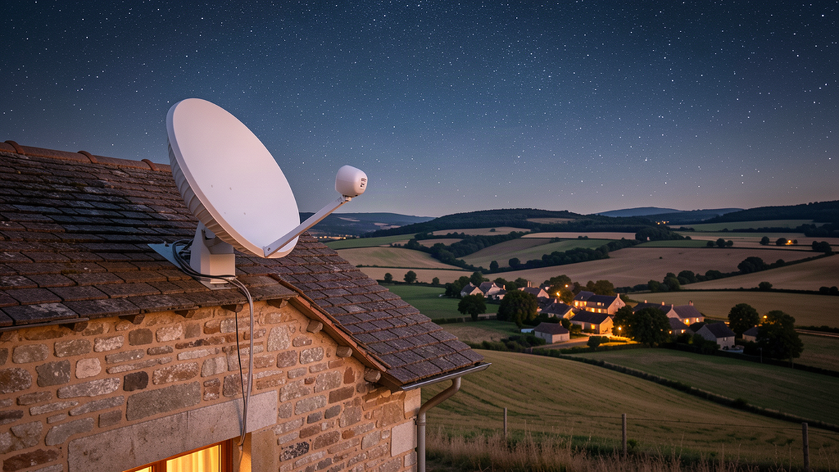 Internet par satellite : à 35 €/mois, Starlink ne vaut le coup que si la fibre ne passe pas